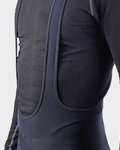 ALÉ Pantalón 3/4 con tirantes - WINTER - negro/amarillo