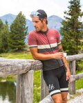 ALÉ jersey de manga corta - VINTAGE MERINO - negro/púrpura