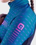 ALÉ maillot de invierno de manga larga - GREEN ROAD LADY WNT - azul/rosa