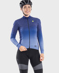 ALÉ maillot de invierno de manga larga - BULLET LADY WINTER - azul
