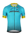 GIORDANA jersey de manga corta - ASTANA 2019 VERO PRO - turquesa