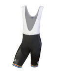 BIANCHI MILANO pantalones cortos sin tirantes - VICTORY - negro