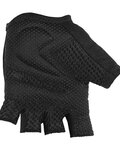BIANCHI MILANO guantes de dedos cortos - DIVOR - blanco/negro