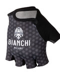 BIANCHI MILANO guantes de dedos cortos - ALVIA - blanco/negro