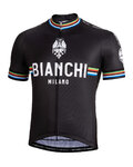 BIANCHI MILANO jersey de manga corta - NEW PRIDE - blanco/negro