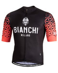 BIANCHI MILANO jersey de manga corta - PEDASO - rosa/negro