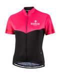 BIANCHI MILANO jersey de manga corta - GINOSA LADY - negro/rosa