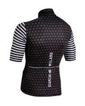 BIANCHI MILANO jersey de manga corta - DAVOLI - negro/blanco