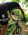 BIANCHI MILANO pantalones cortos de tirantes - LEGEND - negro