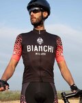 BIANCHI MILANO jersey de manga corta - PEDASO - rosa/negro