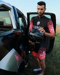 BIANCHI MILANO jersey de manga corta - PEDASO - rosa/negro