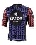 BIANCHI MILANO jersey de manga corta - MASSARI - azul/rosa