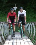 BIANCHI MILANO jersey de manga corta - QUIRRA - negro/blanco
