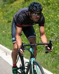 BIANCHI MILANO pantalones cortos de tirantes - PELAU - negro