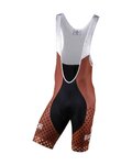 BIANCHI MILANO pantalones cortos sin tirantes - MASCARI - rosa/negro