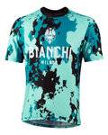 BIANCHI MILANO jersey de manga corta - POZZILLO MTB - verde/negro/azul