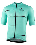BIANCHI MILANO jersey de manga corta - DISUERI - azul claro