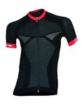 jersey de manga corta - SEAMLESS  - rojo/negro