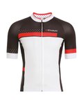 BIEMME jersey de manga corta - POLKA - negro/blanco/rojo