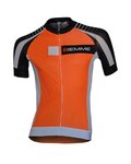 jersey de manga corta - MOODY - negro/naranja