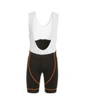 pantalones cortos de tirantes - FLEX - blanco/naranja/negro