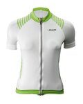 BIEMME jersey de manga corta - SHARP LADY - blanco/verde