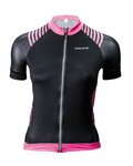 jersey de manga corta - SHARP LADY - negro/rosa
