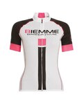 jersey de manga corta - IDENTITY18 LADY - negro/blanco/rosa