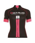 jersey de manga corta - IDENTITY18 LADY - rosa/blanco/negro
