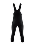 BIEMME Pantalón 3/4 con tirantes - ITEM WINTER - negro