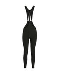 BIEMME pantalones largos con tirantes - YPSILON LADY - negro