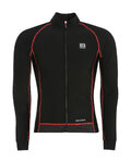 maillot de invierno de manga larga - FLEX WINTER  - negro/rojo