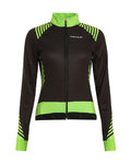 BIEMME maillot de invierno de manga larga - SHARP LADY WINTER - negro/verde