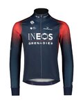 BIORACER chaqueta cortaviento - INEOS GRENADIERS '22 - azul/rojo