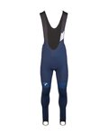 BIORACER pantalones largos con tirantes - INEOS GRENADIERS 2023 ICON TEMPEST WINTER - azul