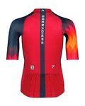 BIORACER jersey de manga corta - INEOS GRENADIERS 2023 EPIC RACE - rojo/azul