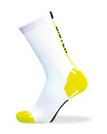 BIOTEX calcetines clásicos - RACE - amarillo/blanco