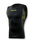 BIOTEX camiseta sin mangas - SEAMLESS - negro/amarillo