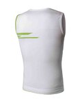BIOTEX camiseta sin mangas - IMPACT - blanco/verde