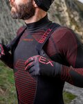 BIOTEX camiseta de manga larga - ICEBREAK - rojo/negro