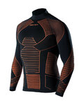 BIOTEX camiseta de manga larga - ICEBREAK - negro/naranja