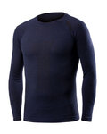 BIOTEX camiseta de manga larga - CALORE MERINO - azul