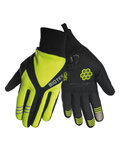 BIOTEX guantes de dedos largos - ARTIC GEL - negro/amarillo