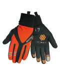 BIOTEX guantes de dedos largos - ARTIC GEL - naranja/negro