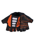 BIOTEX guantes de dedos cortos - MESH RACE  - negro/naranja
