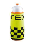 BIOTEX obal na fľašu - CUBES  - negro/amarillo