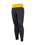 BIOTEX pantalones largos sin tirantes - ENERGY - negro/amarillo