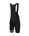BIOTEX pantalones cortos de tirantes - CORDURA - negro/blanco
