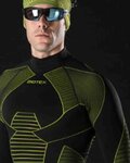 BIOTEX camiseta de manga larga - ICEBREAK - negro/amarillo