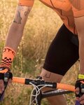 BIOTEX guantes de dedos cortos - MESH RACE  - negro/naranja